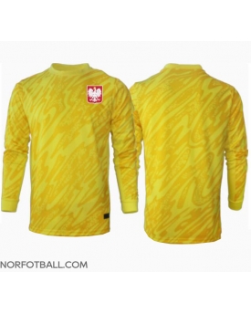 Billige Fotballdrakt Polen Keeper Replika Hjemmedrakt EM 2024 Langermet